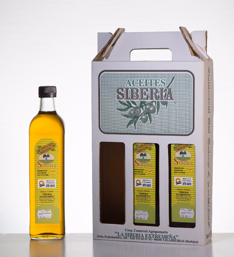Estuche de Aceite de Oliva 3/4 L